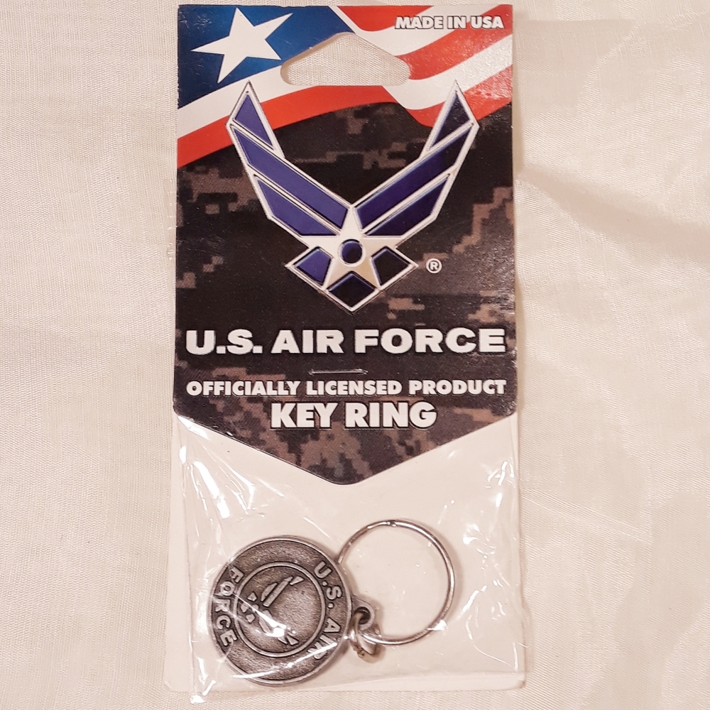 🛍5 for $25🛍U.S. Air Force Key Ring NEW!